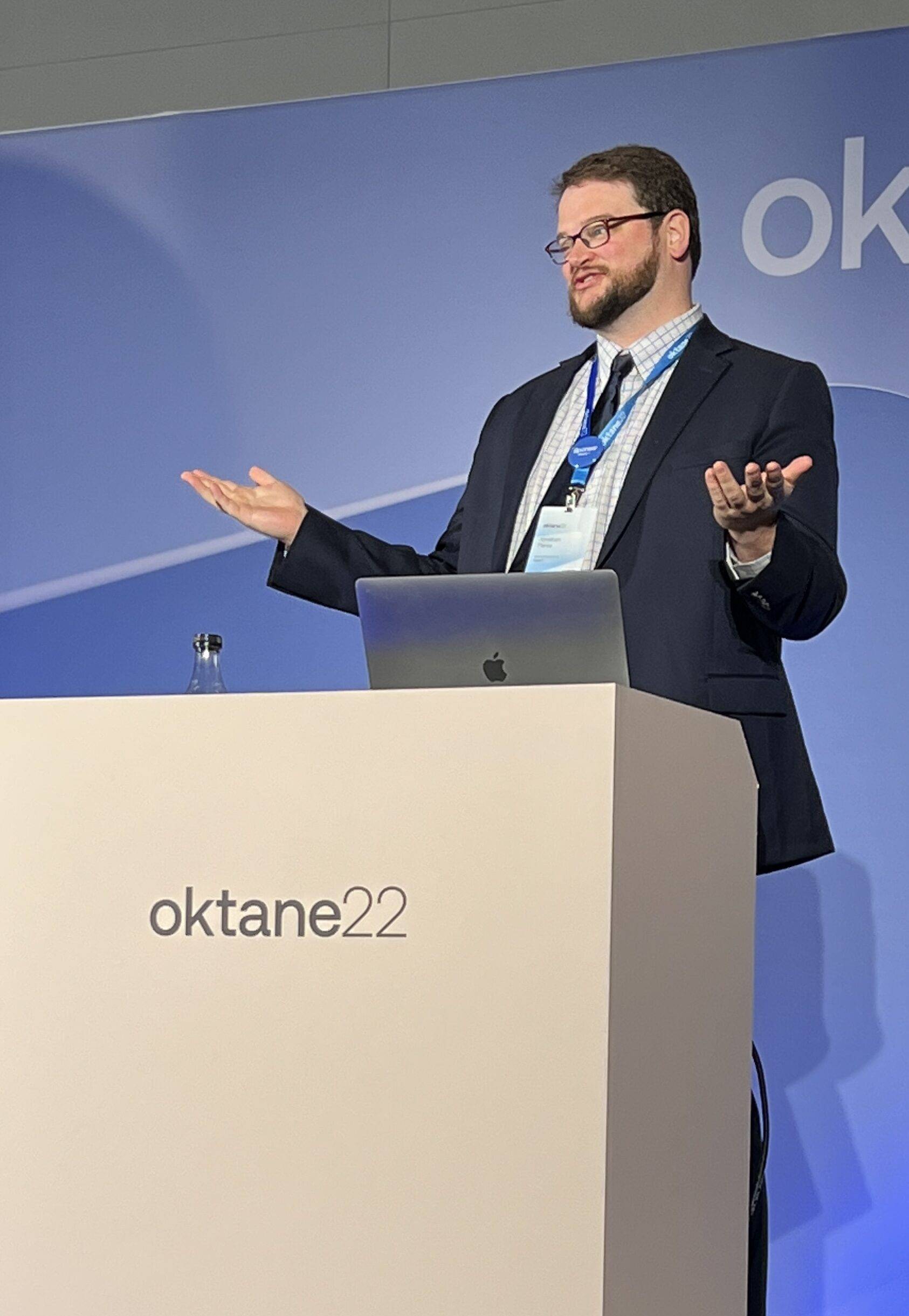 Cloud Sales Coach at Okta's Oktane